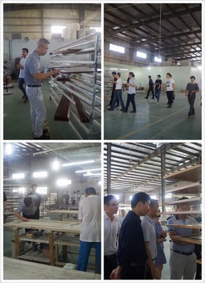 经销商参观江山新分厂 见证罗兰高品质 | 中华门窗网